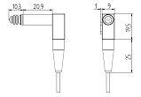 傳感器851S009(軸向電纜)/851S010(徑向電纜
