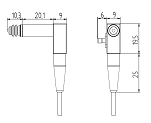 傳感器851S009(軸向電纜)/851S010(徑向電纜